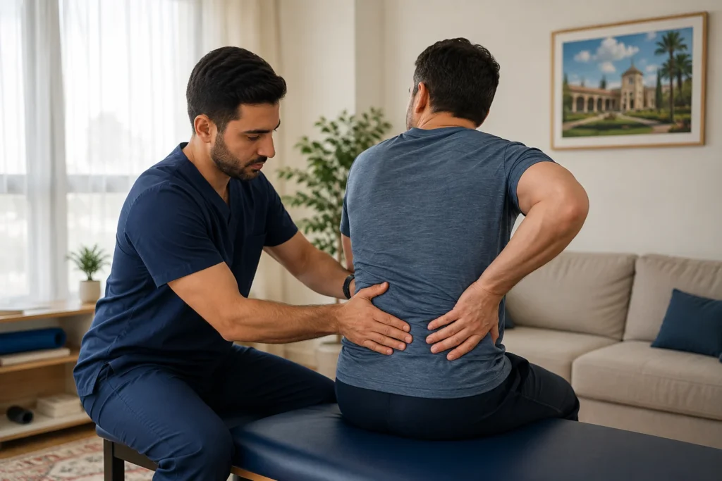 فیزیوتراپی دیسک کمر در منزل شیراز کمردرد فیزیوتراپی دیسک فیزیوتراپی کمر فیزیوتراپی در منزل فیزیوتراپی شیراز تمرین دیسک کمر تمرین سیاتیک