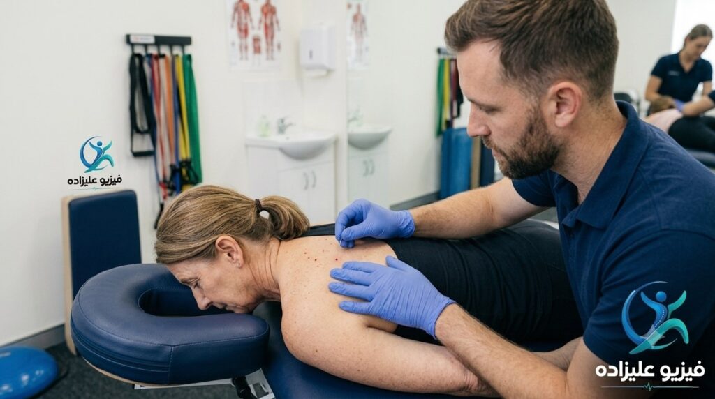 درای نیدلینگ در فیزیوتراپی برای درمان دردهای عضلانی و نقاط ماشهای طب سوزنی دیسک کمر دیسک گردن سوزن خشک آرتروز