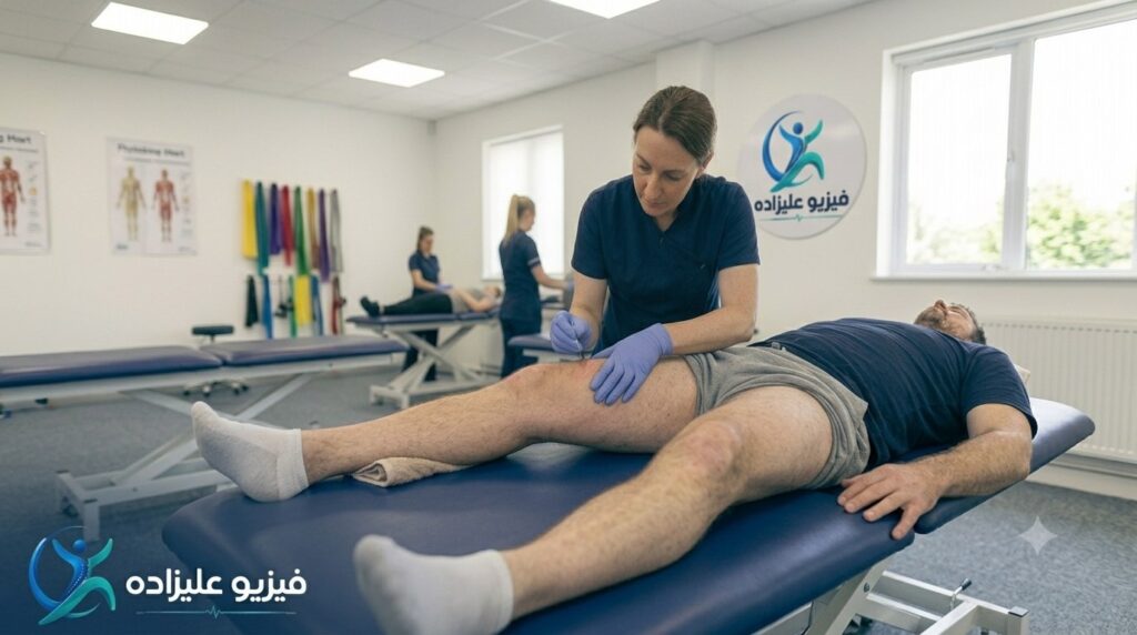 درای نیدلینگ در فیزیوتراپی برای درمان دردهای عضلانی و نقاط ماشهای طب سوزنی دیسک کمر دیسک گردن سوزن خشک آرتروز
